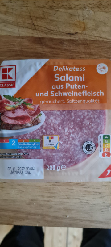 Salami aus Puten -und Schweinefleisch von lennarf | Hochgeladen von: lennarf