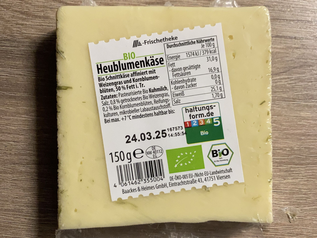 Bio Heublumenkäse von Insecuritate | Hochgeladen von: Insecuritate