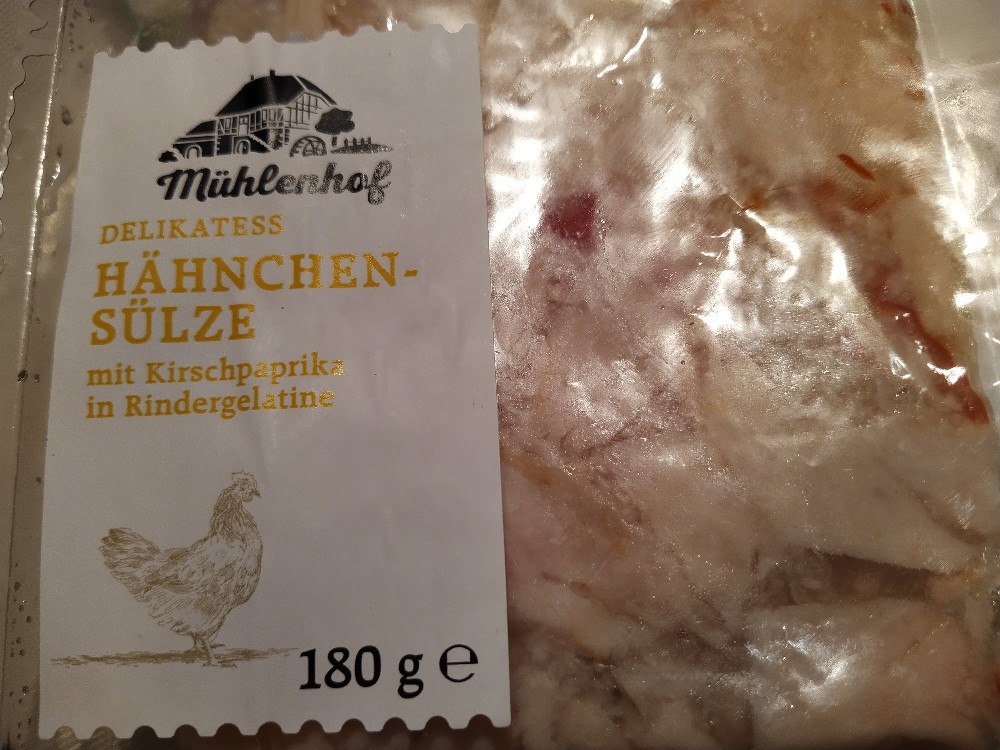 Delikatess Hähnchensülze, mit Kirschpaprika in Rindergelantine v | Hochgeladen von: slhh1977