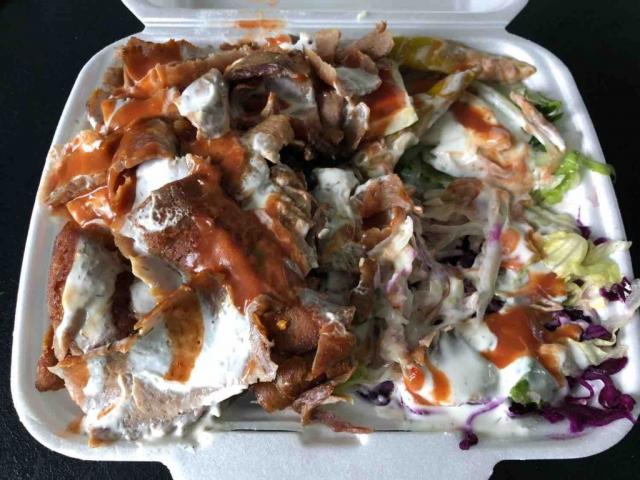 Döner Kebab Kalb, Salat, Gemüse, soße von Dutchy666 | Hochgeladen von: Dutchy666