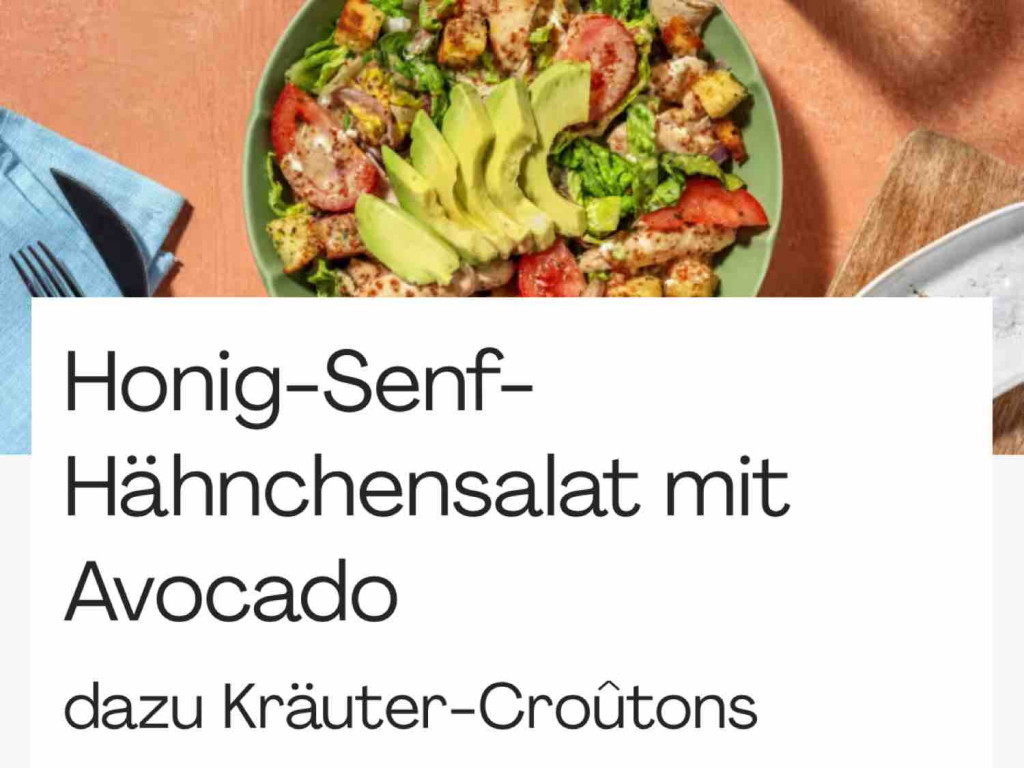 Honig-Senf-Hähnchensalat mit Avocado von samiprofessionell | Hochgeladen von: samiprofessionell