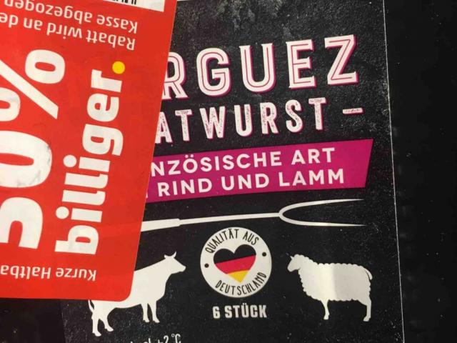 Merguez Bratwurst, Lamm und Rind von tobiasnal | Hochgeladen von: tobiasnal