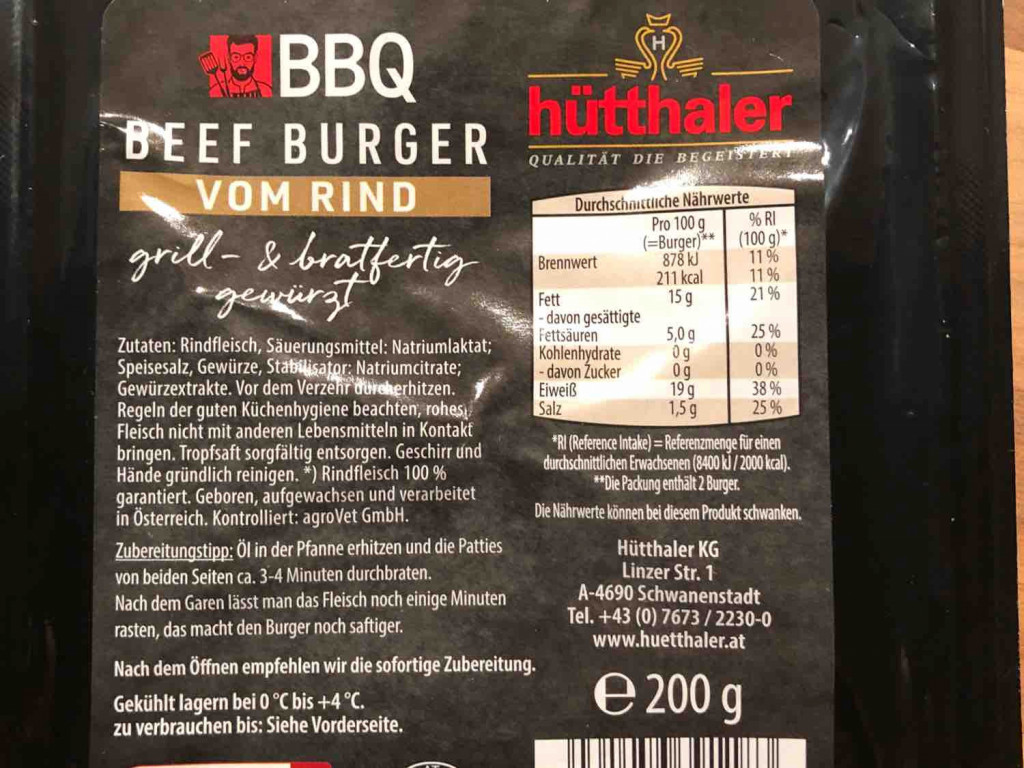 BBQ Beef Burger vom Rind von Baehh | Hochgeladen von: Baehh