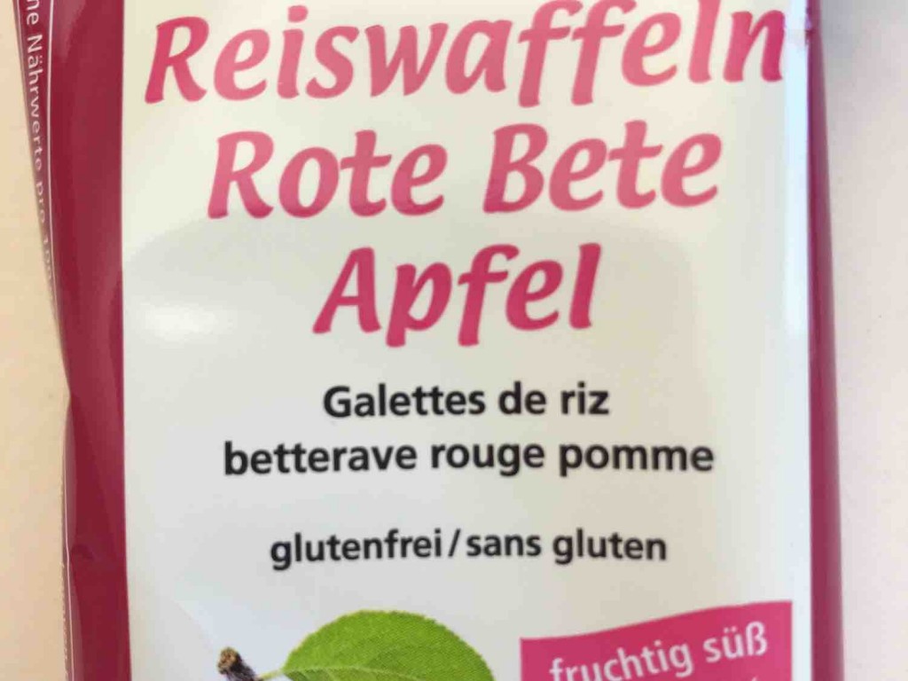 Reiswaffeln, Rote Beete und Apfel von caliopea | Hochgeladen von: caliopea