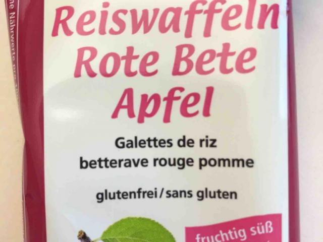 Reiswaffeln, Rote Beete und Apfel von caliopea | Hochgeladen von: caliopea