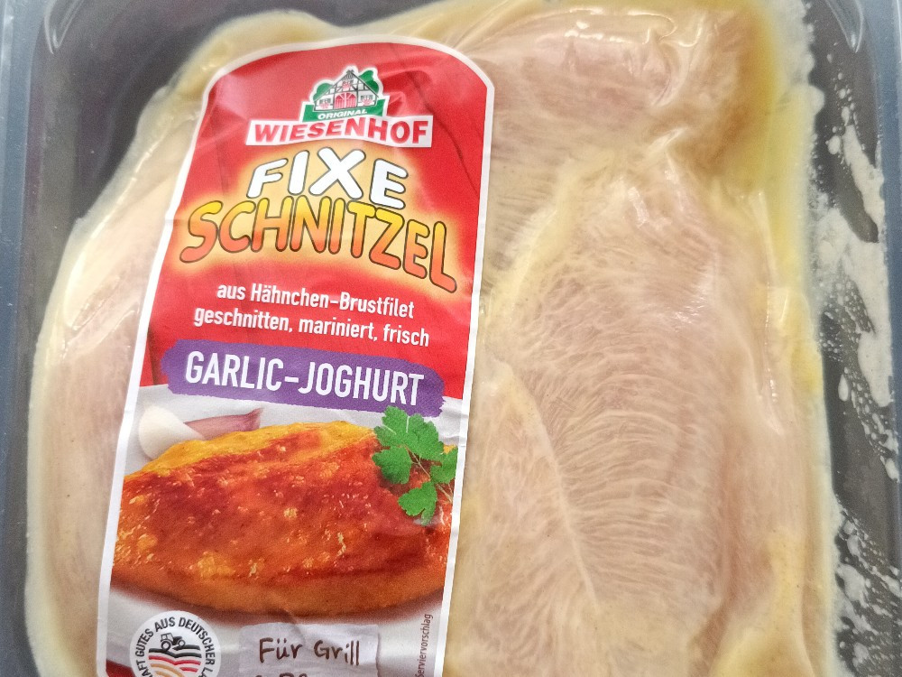 Wiesenhof Fixe Schnitzel, Garlic-Joghurt von JPmorgen | Hochgeladen von: JPmorgen Wiesenhof Fixe Schnitzel, Garlic-Joghurt von JPmorgen | Hochgeladen von: JPmorgen
