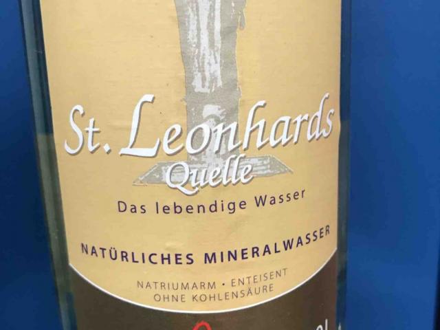 St. Leonhard Mineralwasser von iPiet | Hochgeladen von: iPiet