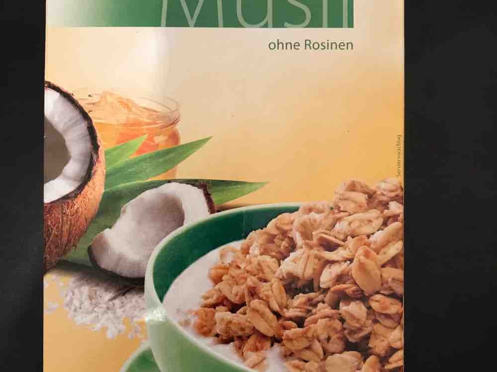 Knusper-Kokos Müsli, ohne Rosinen von hertl | Hochgeladen von: hertl