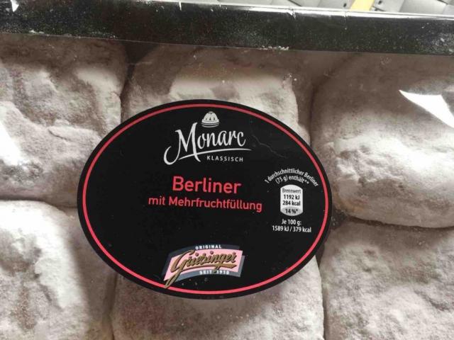 Berliner mit Mehrfruchtfüllung von Frankinchen | Hochgeladen von: Frankinchen