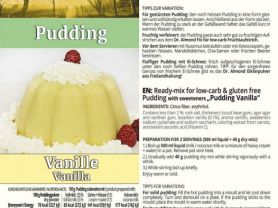 Dr Almond Low Carb Pudding, Vanille | Hochgeladen von: lillitraeumerin