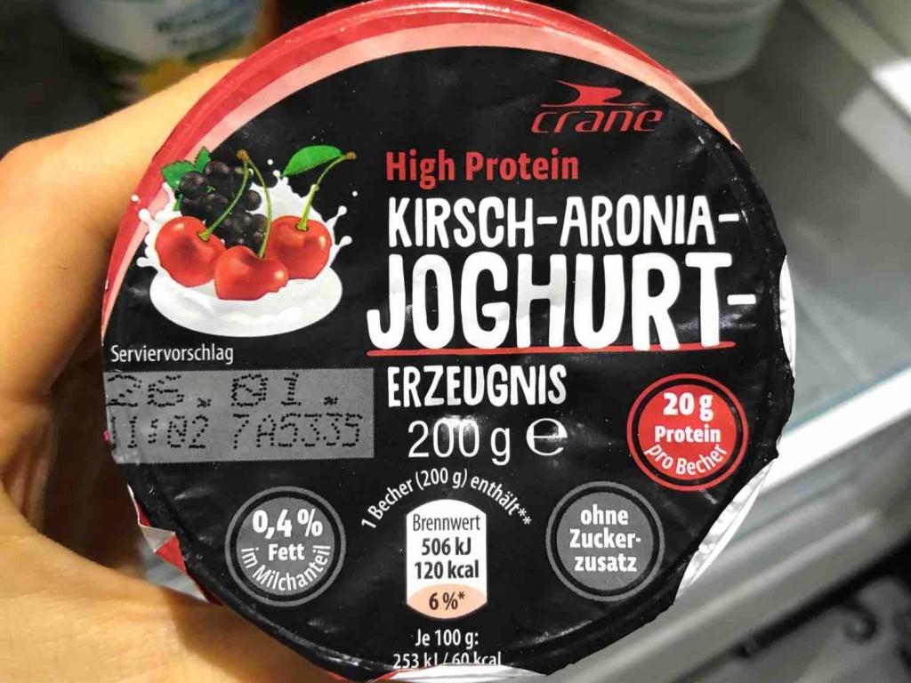High Protein Kirsch-Aronia Joghurt, 200g von alexandra.habermeie | Hochgeladen von: alexandra.habermeier