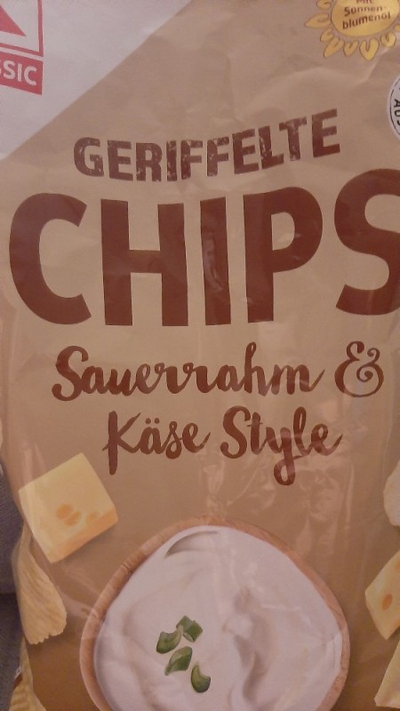 Gerriffelte Chips Sauerrahm und Käse Style von tobiasbartholme22 | Hochgeladen von: tobiasbartholme229