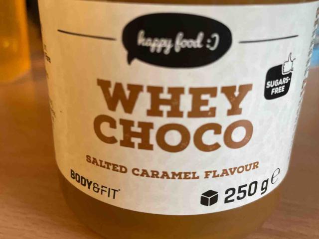 Whey Choco, Salted Caramel Flavour von Johanna512 | Hochgeladen von: Johanna512