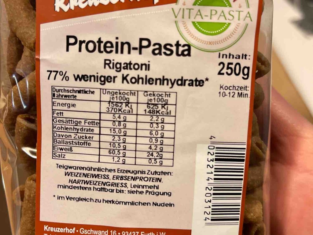 Protein Pasta Rigatoni roh von KalleKromer | Hochgeladen von: KalleKromer