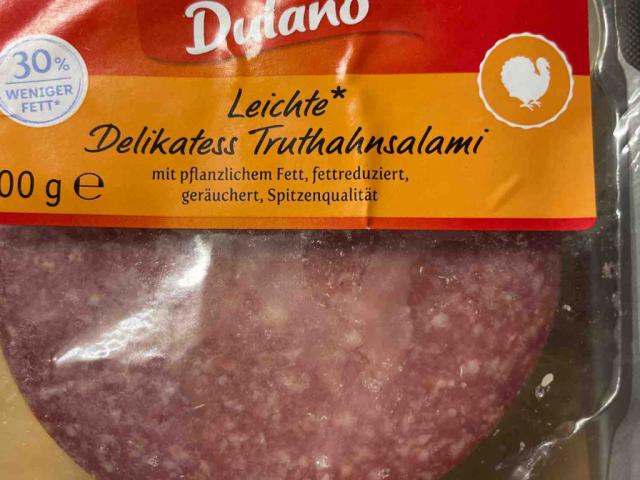 Leichte Delikatesse Truthahnsalami, 30% weniger fett von lanakir | Hochgeladen von: lanakirsch