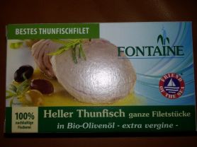 Fontaine Heller Thunfisch ganze Filetstücke in Bio-Olivenöl  | Hochgeladen von: Thilosch
