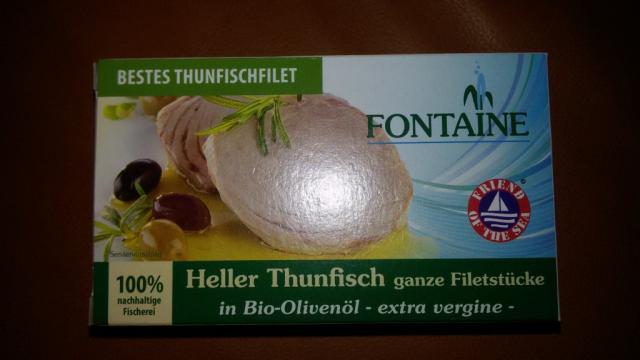Fontaine Heller Thunfisch ganze Filetstücke in Bio-Olivenöl  | Hochgeladen von: Thilosch