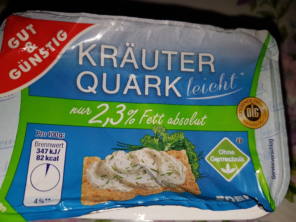 Edeka Krauterquark 2 3 Fett Absolut Kalorien Quark Fddb