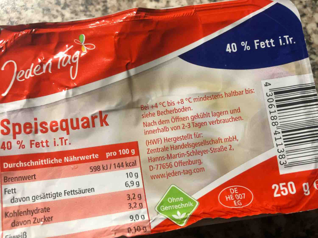 Speisequark, 40% Fett i.Tr. von AKBATDF73 | Hochgeladen von: AKBATDF73