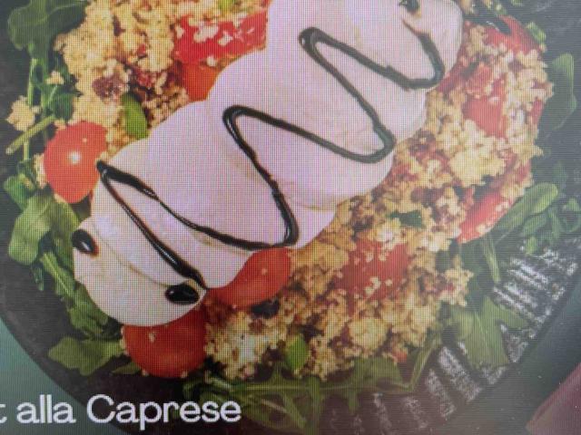 Couscous-Salat alla Caprese, mit Pestocreme, Rucola und Spitzpap | Hochgeladen von: BiancaSeidl