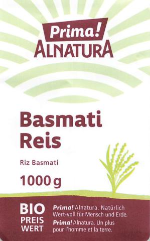 Bio Basmatireis | Hochgeladen von: hannoburger Bio Basmatireis | Hochgeladen von: hannoburger