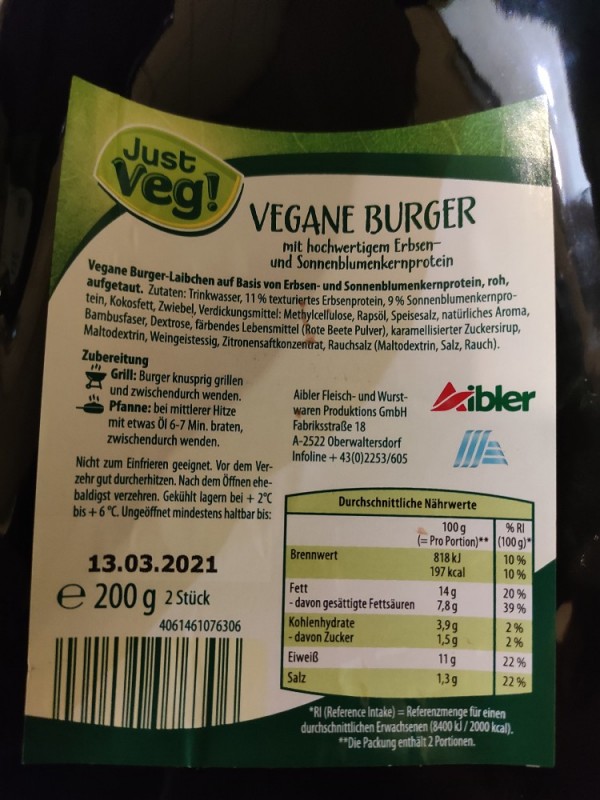 Vegane Burger von Andi2710 | Hochgeladen von: Andi2710