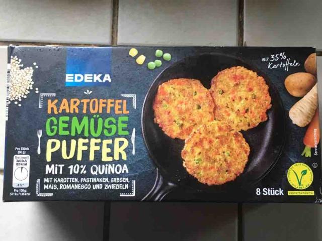 Kartoffel Gemüse Puffer mit 19% Quinoa von SushiMonster | Hochgeladen von: SushiMonster
