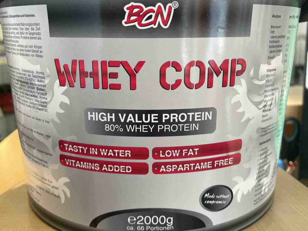 Whey Comp BCN, Milch 1,5% Fett von alexbergstein | Hochgeladen von: alexbergstein