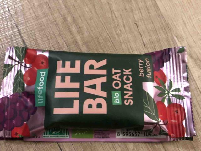 Lifebar Oatsnack Berry Fusion von juliahuber | Hochgeladen von: juliahuber