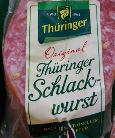 Original Thüringer Schlackwurst  | Hochgeladen von: Wtesc