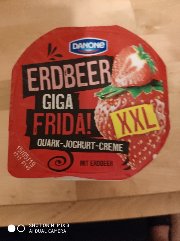 Erdbeer  giga Frida  Quark -Joghurt-Creme von Hunnenkoenig | Hochgeladen von: Hunnenkoenig
