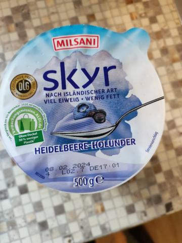 Skyr Heidelbeere/Holunder von Sybille1987 | Hochgeladen von: Sybille1987