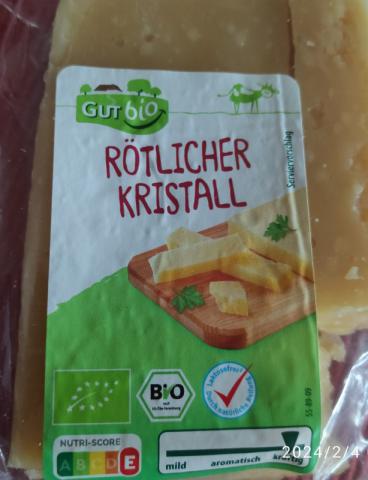 BIO Hartkäse Rötlicher Kristall, kräftig | Hochgeladen von: nikxname