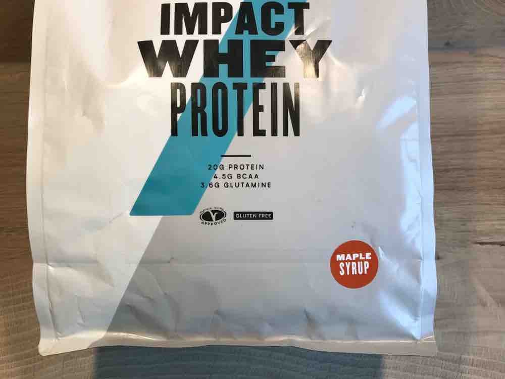 Impact Whey Protein, Maple Syrup Flavour von JakobHenke | Hochgeladen von: JakobHenke