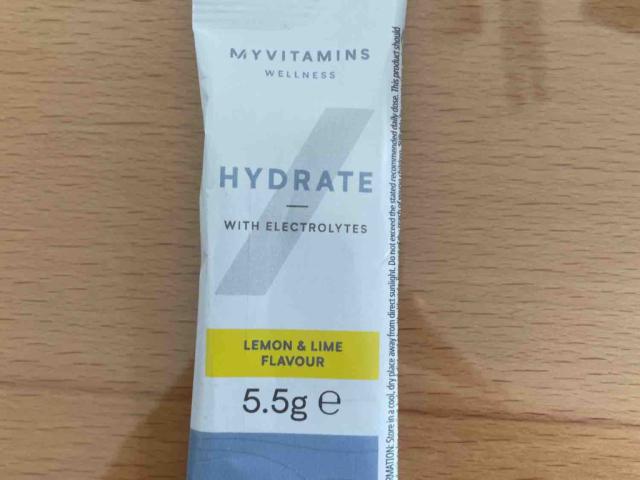 Hydrate, Lemon & Lime Flavour by matze511 | Hochgeladen von: matze511