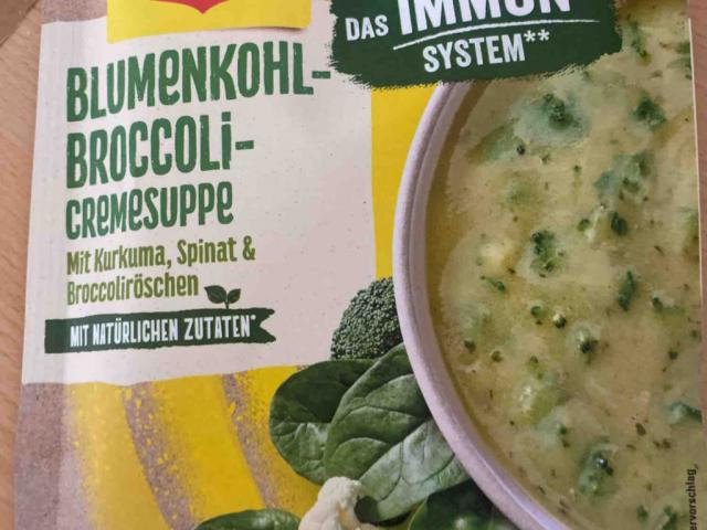 Blumenkohl-Broccoli-Cremesuppe, mit Kurkuma,Spinat& Broccoli | Uploaded by: naomiaa
