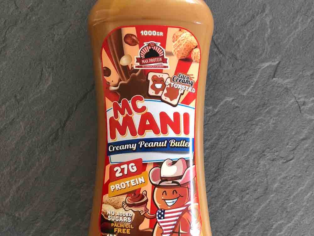 Erdnussbutter, Mc Mani Creamy Peanit Butter von myrja254 | Hochgeladen von: myrja254