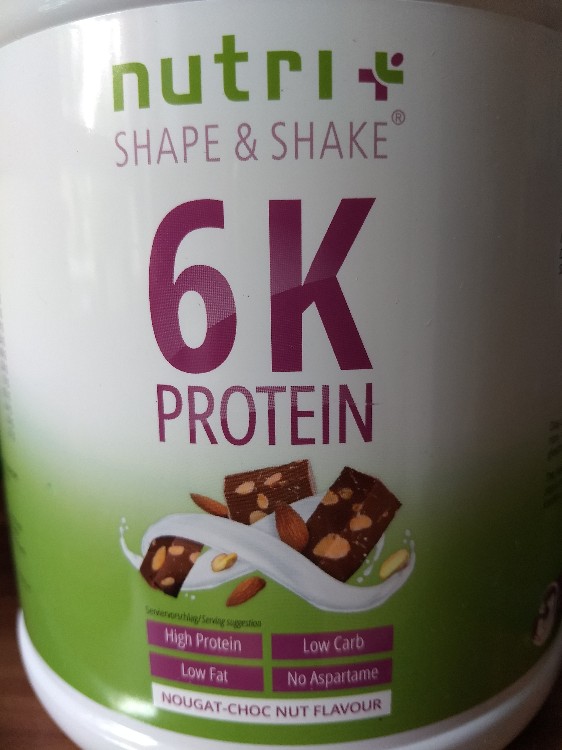6K Protein Nougat-Choc Nut Flavour nutri+ von motzard | Hochgeladen von: motzard