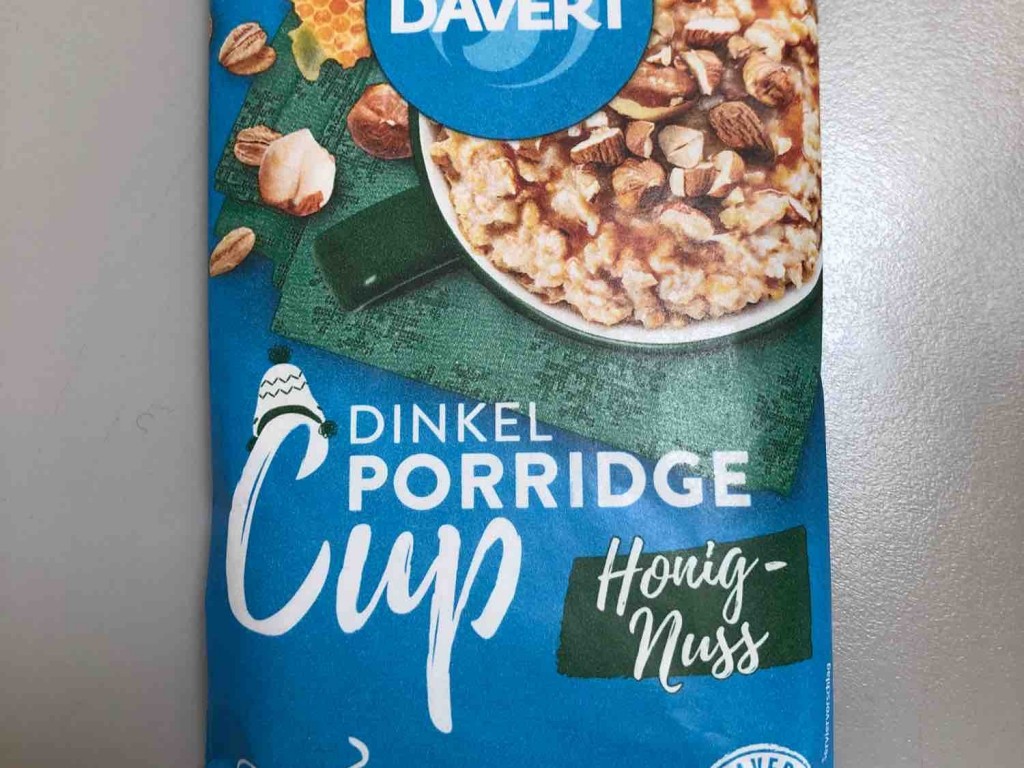 Dinkel Porridge Cup Honig Nuss von heylara | Hochgeladen von: heylara