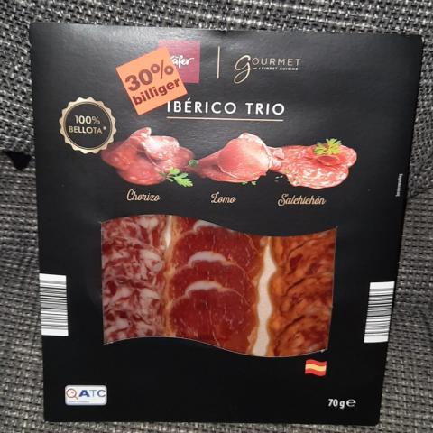 Iberico Trio - Spanische Salami, Luftgetrocknet - Käfer, Chorizo | Hochgeladen von: Mobelix