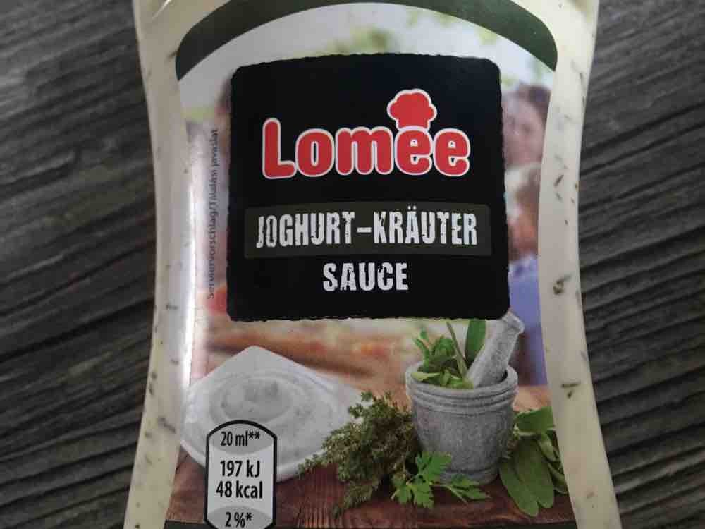 Lomee, Joghurt Kräuter Sauce Kalorien - Neue Produkte - Fddb