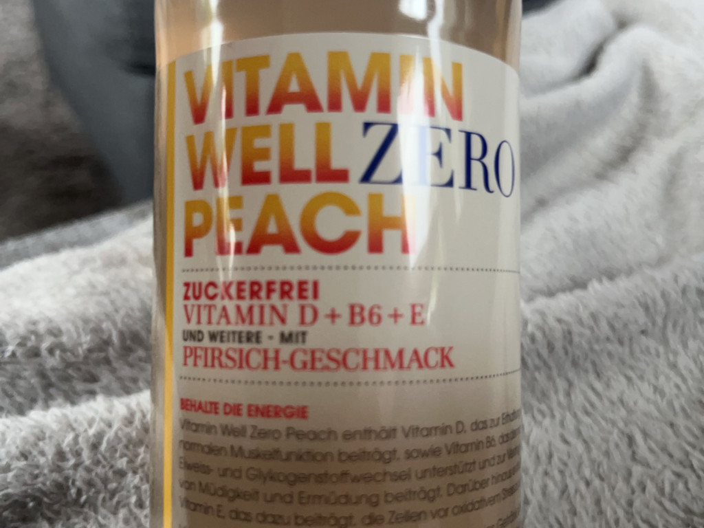 Vitamin Well Zero Peach, zuckerfrei von Ramsey1969 | Hochgeladen von: Ramsey1969