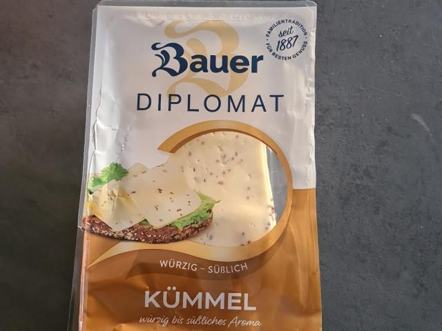 Bauer Diplomat, Kümmelkäse in Scheiben von Peter1209 | Hochgeladen von: Peter1209