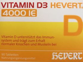 Vitamin D3 4000 iE Hervert | Hochgeladen von: mib2talk