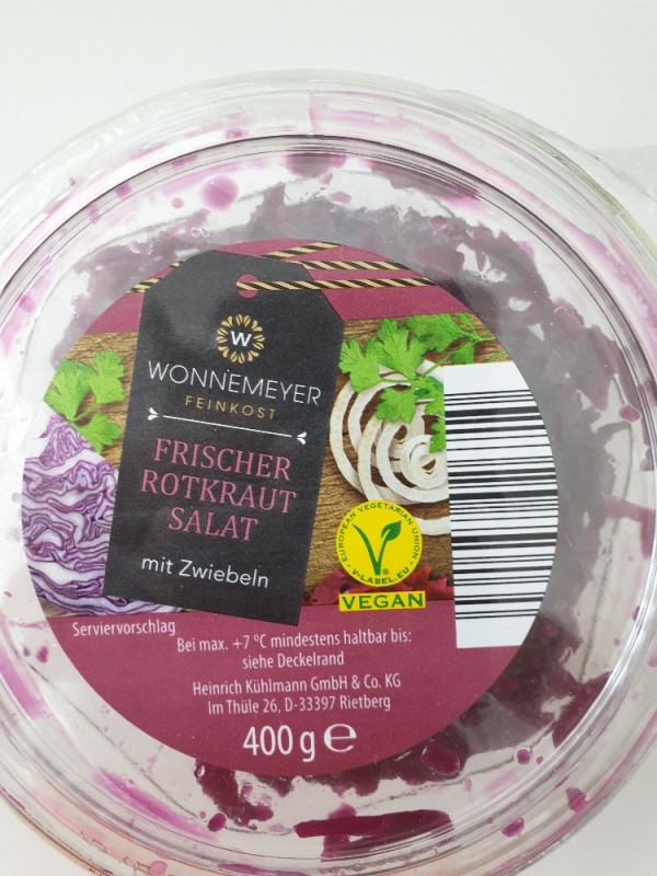 Rotkrautsalat mit Zwiebeln von müsli | Hochgeladen von: müsli