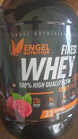 Whey Protein - DARK CHOCOLATE RASPBERRY flavour von Thomas-F | Hochgeladen von: Thomas-F