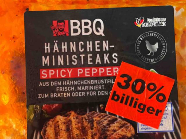 Hähnchen Ministeaks, Spicy Pepper von LoTuer | Hochgeladen von: LoTuer