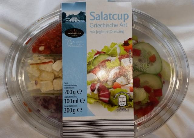 Salatcup, Griechischer Art, mit Joghurt Dressing | Hochgeladen von: huhn2