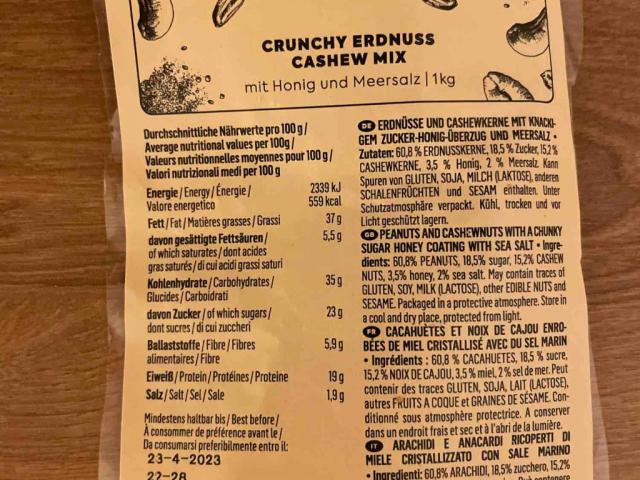Crunchy Erdnuss  Cashew Mix von marenkluever231 | Hochgeladen von: marenkluever231
