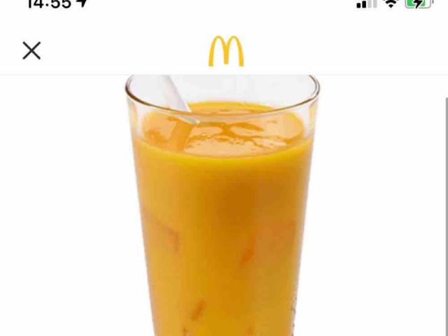 Fotos und Bilder von Neue Produkte, fruit smoothie Mango-Ananas (McDonald's)  - Fddb